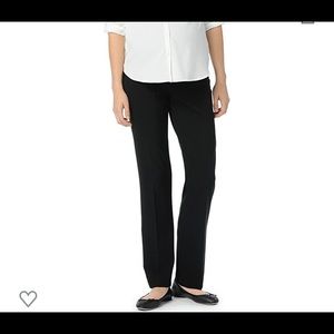 NWT Motherhood Maternity black career pants.